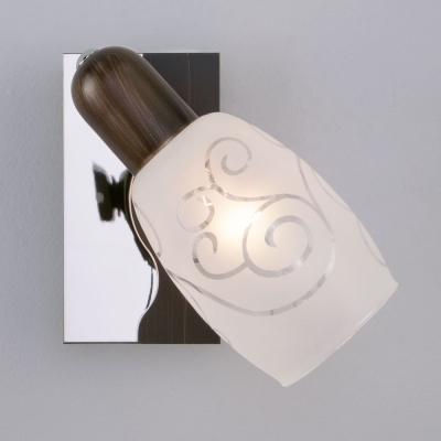 Бра Eurosvet Andre 60301/1 хром;тёмное дерево