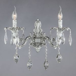 Двойное бра Bogate's Wonderful 276/2 серебряный