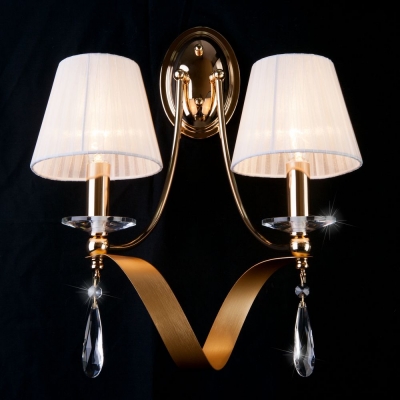 Двойное бра Eurosvet Adelia 60063/2 золото Двойное бра Eurosvet Adelia 60063/2 золото