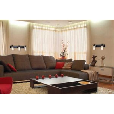 Двойное бра Eurosvet Astoria 21130/2 хром;тёмное дерево Двойное бра Eurosvet Astoria 21130/2 хром;тёмное дерево