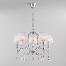 Люстра Eurosvet Capri 60092/5 серебряный