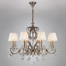 Люстра Eurosvet Eileen 1448/8 античная бронза
