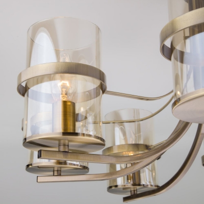 Люстра потолочная Eurosvet Coppa 60085/8 античная бронза Люстра потолочная Eurosvet Coppa 60085/8 античная бронза