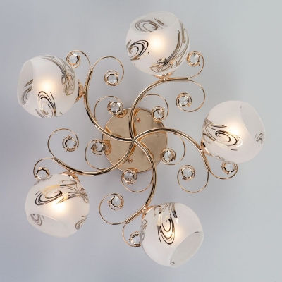 Люстра потолочная Eurosvet Delano 30031/5 хром