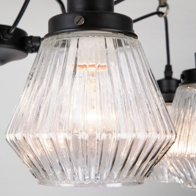 Люстра потолочная Eurosvet Fregata 70078/8 чёрный