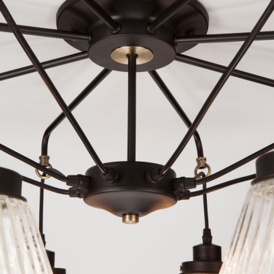 Люстра потолочная Eurosvet Fregata 70078/8 чёрный