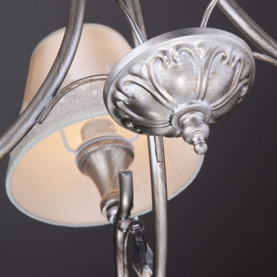 Люстра потолочная Eurosvet Incanto 60069/5 серебряный Люстра потолочная Eurosvet Incanto 60069/5 серебряный