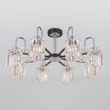 Люстра потолочная Eurosvet Tenia 70090/8 графит
