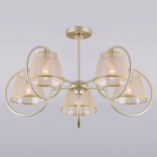 Люстра потолочная Eurosvet Volante 60093/5 перламутровое золото