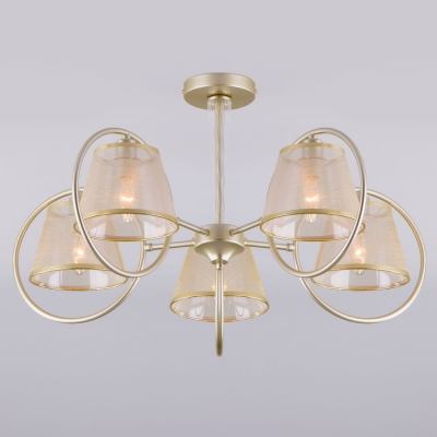 Люстра потолочная Eurosvet Volante 60093/5 перламутровое золото
