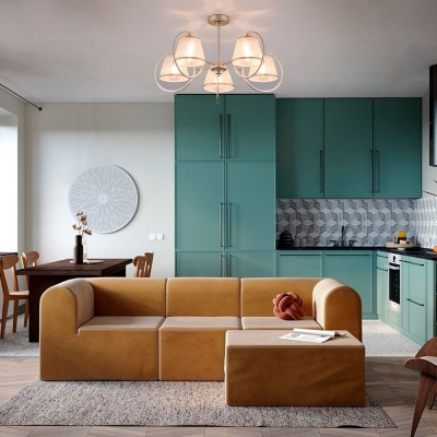 Люстра потолочная Eurosvet Volante 60093/5 перламутровое золото