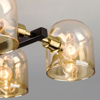 Люстра потолочная Eurosvet Wade 70103/4 чёрный Люстра потолочная Eurosvet Wade 70103/4 чёрный