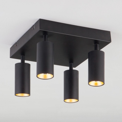 Потолочный светодиодный светильник Eurosvet Fleur 20066/4 чёрный Потолочный светодиодный светильник Eurosvet Fleur 20066/4 чёрный