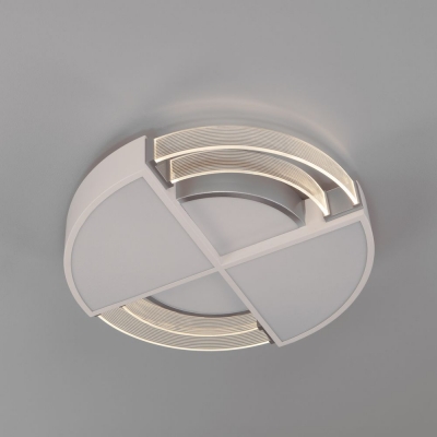 Потолочный светодиодный светильник Eurosvet Target 90181/1 серебро;белый Потолочный светодиодный светильник Eurosvet Target 90181/1 серебро;белый