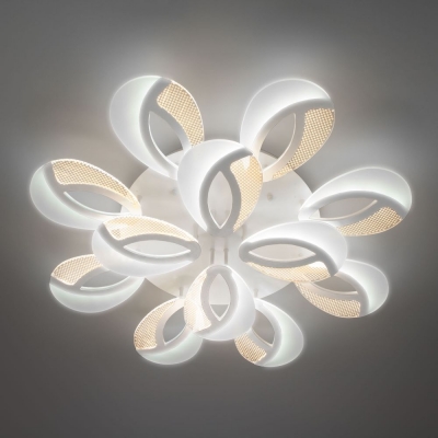 Светодиодная люстра Eurosvet Flake 90140/12 белый Светодиодная люстра Eurosvet Flake 90140/12 белый