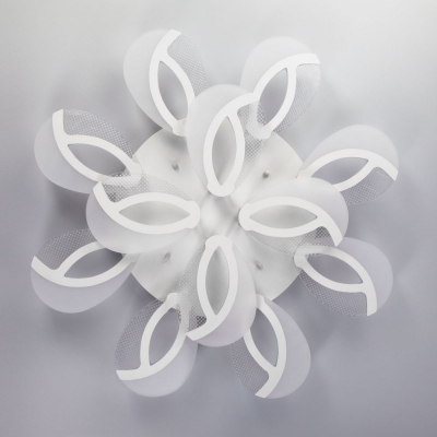 Светодиодная люстра Eurosvet Flake 90140/12 белый Светодиодная люстра Eurosvet Flake 90140/12 белый