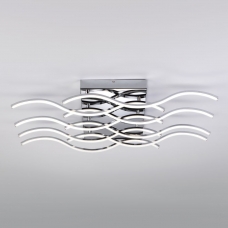 Светодиодная люстра Eurosvet Petrel 90122/8 хром