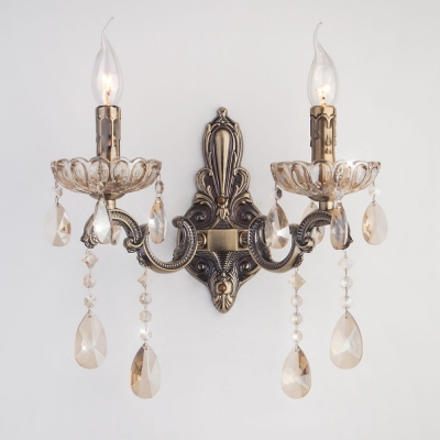 Двойное бра Bogate's Beatrix 285/2 античная бронза