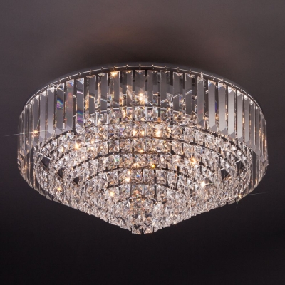 Хрустальная люстра Eurosvet Torreta 10105/9 хром Хрустальная люстра Eurosvet Torreta 10105/9 хром