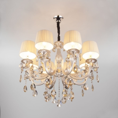 Люстра Eurosvet Argenta 10098/8 серебряный