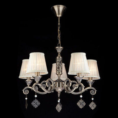 Люстра Eurosvet Marcella 60042/5 античная бронза