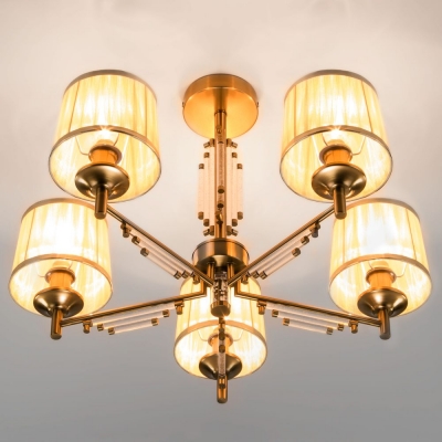 Люстра потолочная Eurosvet Amalfi 60081/5 хром