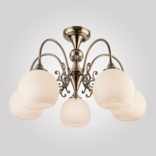 Люстра потолочная Eurosvet Aria 60052/5 античная бронза