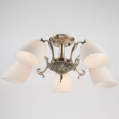 Люстра потолочная Eurosvet Ariele 22010/5 античная бронза Люстра потолочная Eurosvet Ariele 22010/5 античная бронза