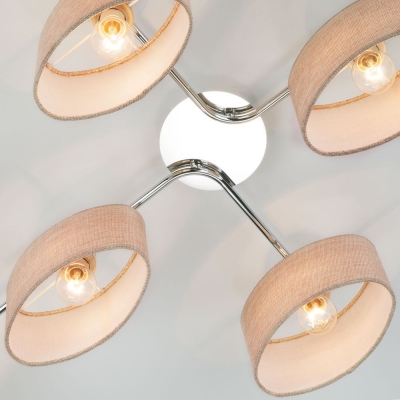 Люстра потолочная Eurosvet Elipse 60083/6 хром