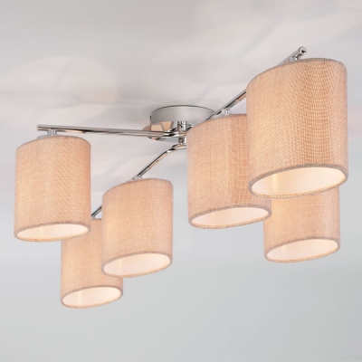 Люстра потолочная Eurosvet Elipse 60083/6 хром