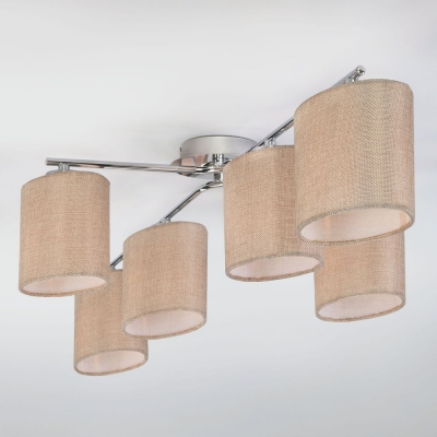 Люстра потолочная Eurosvet Elipse 60083/6 хром