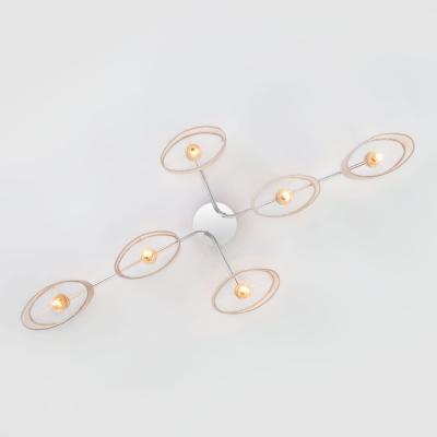 Люстра потолочная Eurosvet Elipse 60083/6 хром