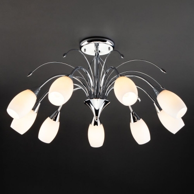 Люстра потолочная Eurosvet Ginevra 22080/9 хром Люстра потолочная Eurosvet Ginevra 22080/9 хром