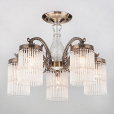 Люстра потолочная Eurosvet Houston 60014/5 античная бронза