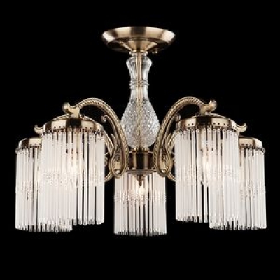 Люстра потолочная Eurosvet Houston 60014/5 античная бронза