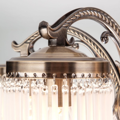 Люстра потолочная Eurosvet Houston 60014/5 античная бронза