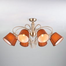 Люстра потолочная Eurosvet Lilly 60074/8 античная бронза