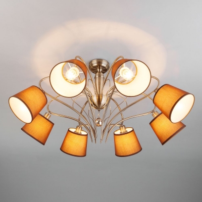 Люстра потолочная Eurosvet Lilly 60074/8 античная бронза