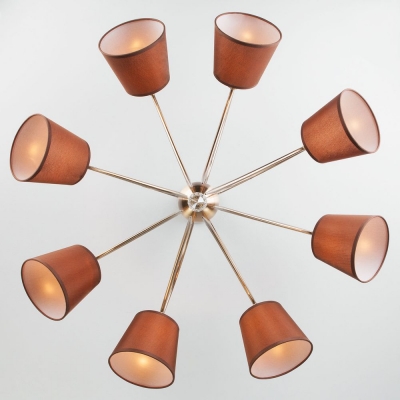 Люстра потолочная Eurosvet Lilly 60074/8 античная бронза