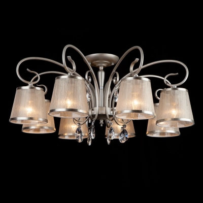 Люстра потолочная Eurosvet Liona 60065/8 серебряный