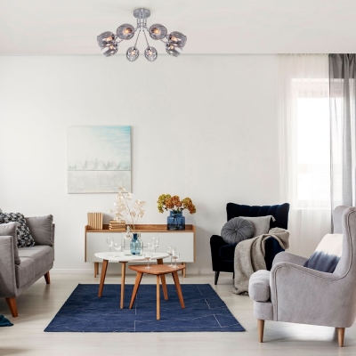 Люстра потолочная Eurosvet Marci 30164/8 хром Люстра потолочная Eurosvet Marci 30164/8 хром