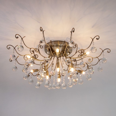 Люстра потолочная Eurosvet Vita 10042/12 античная бронза