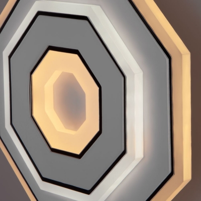 Настенный светодиодный светильник Eurosvet Contorni 90184/1 хром;белый