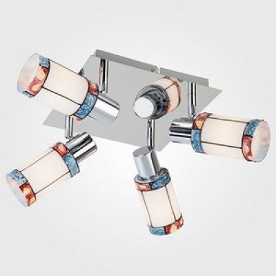 Потолочный светильник Eurosvet Tiffany 20054/4 хром