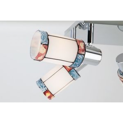 Потолочный светильник Eurosvet Tiffany 20054/4 хром Потолочный светильник Eurosvet Tiffany 20054/4 хром