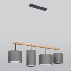 Светильник TK Lighting Deva Graphite 4458 чёрный;светлое дерево