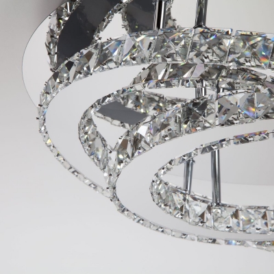 Светодиодная люстра Eurosvet Grasia 90066/2 хром Светодиодная люстра Eurosvet Grasia 90066/2 хром