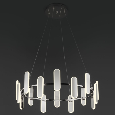 Светодиодная люстра Eurosvet Riddle 90206/16 хром