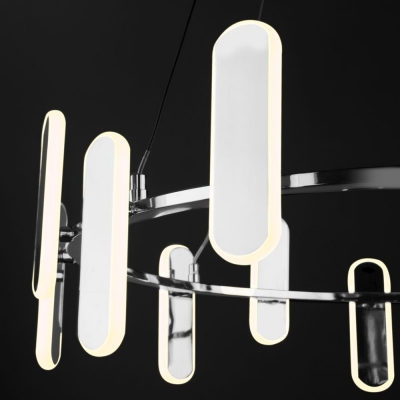 Светодиодная люстра Eurosvet Riddle 90206/16 хром