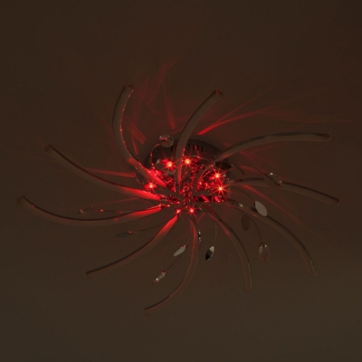 Светодиодная люстра Eurosvet Windmill 90125/10 хром Светодиодная люстра Eurosvet Windmill 90125/10 хром